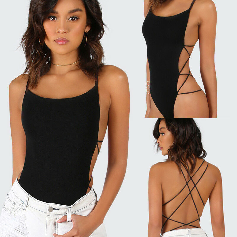 Sexy Backless Bodysuits rompers Lingerie-Avenue