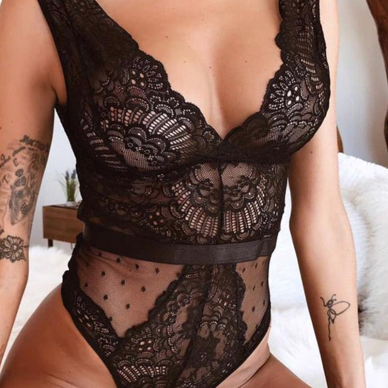 Summer lace bodysuit Lingerie-Avenue