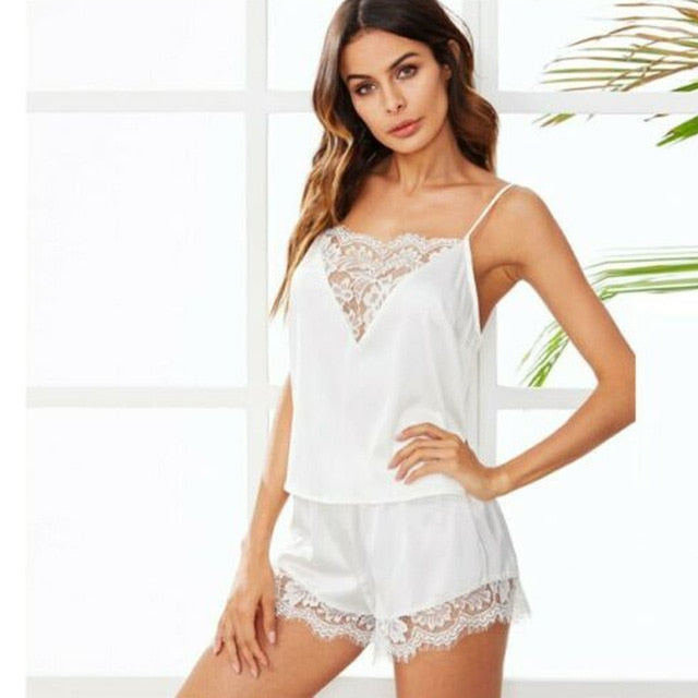 Sleepwear Pajamas Set Lingerie-Avenue