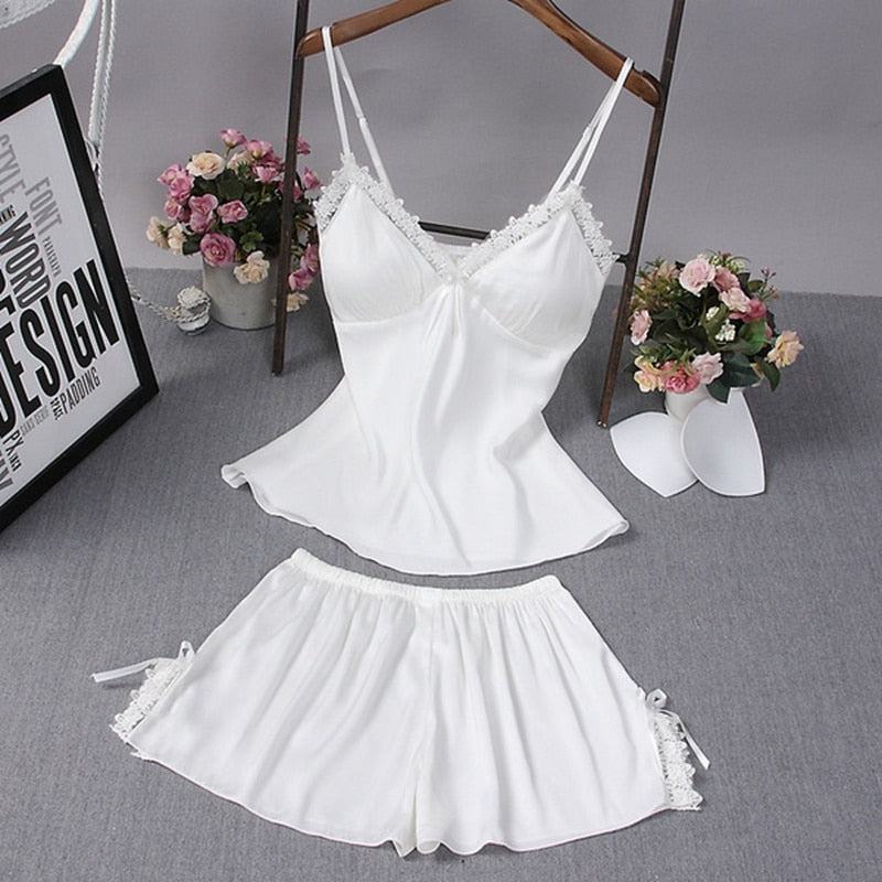 Pajama set satin Lingerie-Avenue